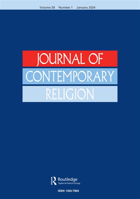 Religious Identification In A Changing Turkey Journal Of Contemporary