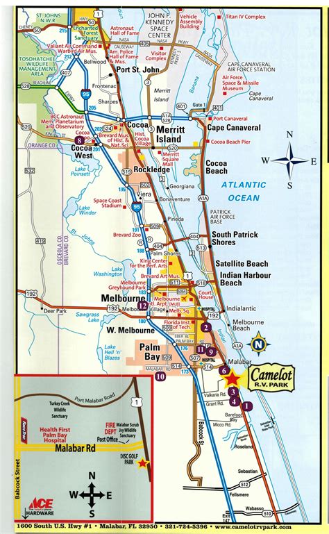 Brevard County Parks Map | Images and Photos finder