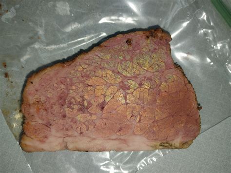 Iridescent Pattern On This Slice Of Brisketcorned Beef R