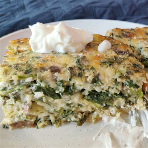 Spinach And Mushroom Egg Casserole Recipe Allrecipes