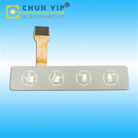 Graphic Overlay Membrane Keypad Flexible Printed Circuit Membrane