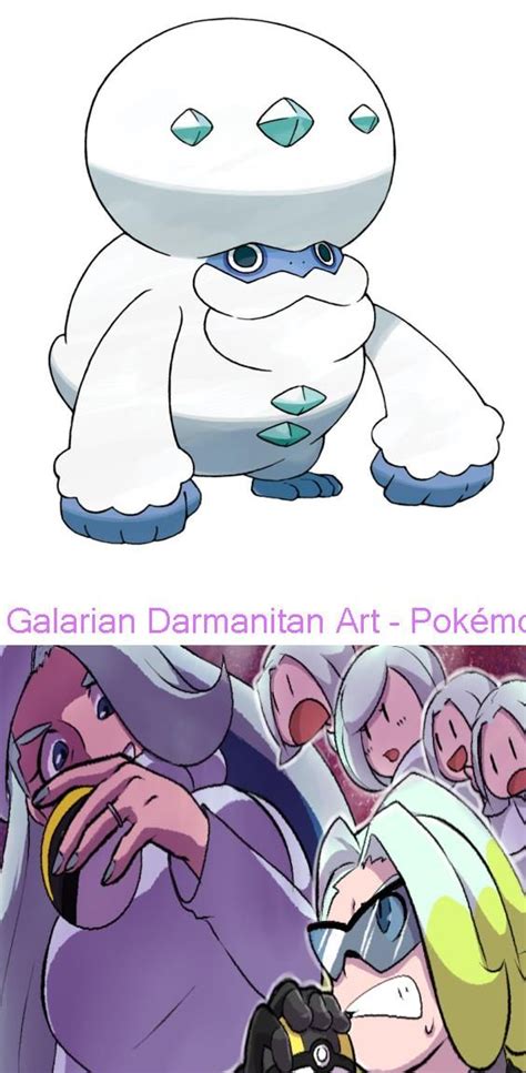 Galarian Darmanitan Art - Pokémon Sword and Shield Art Gallery (no ...