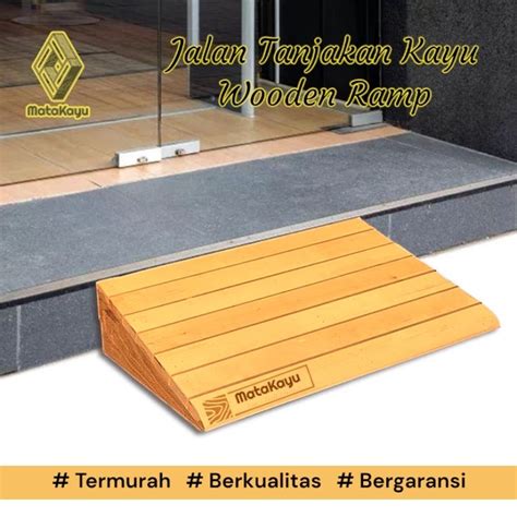 Jual Wooden Ramp Tanjakan Motor Kayu 50 Cm Jembatan Tanjakan Kayu Motor