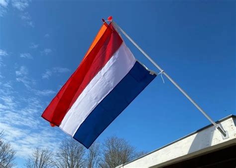 Nederlandse Vlag Met Stok En Houder Kopen Vlaggenclub