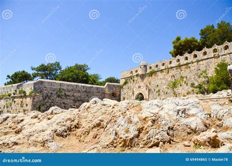 Walls Of An Old Fortress Stock Image Image Of Fortification 69494865