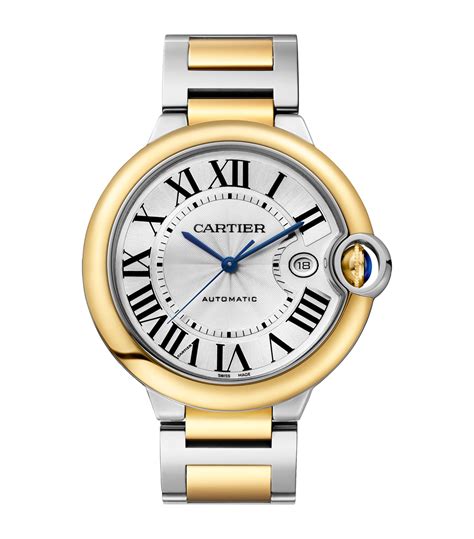 Cartier Yellow Gold And Stainless Steel Ballon Bleu De Cartier Watch