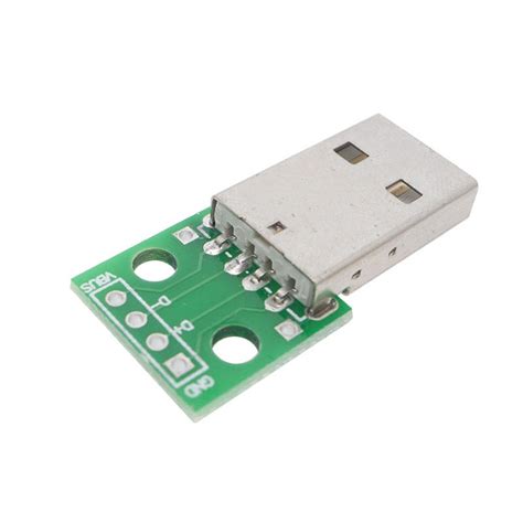 Bảng Mạch Pcb Chuyển Đổi Cổng Usb Sang Dip 4 Pin Cho Bảng Mạch 254mm