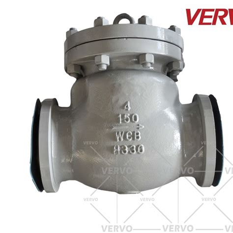 Api6d 4 Inch Flanged Swing Check Valve Dn100 A216 Wcb 150lb Rf Bs1868