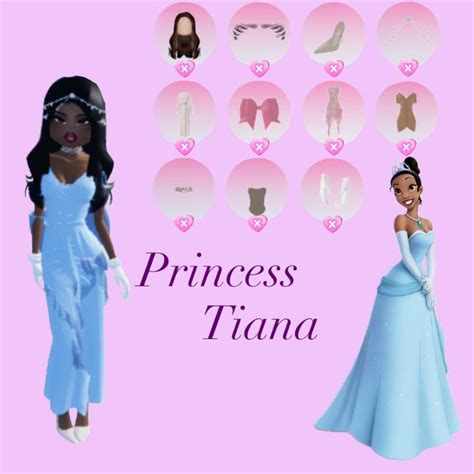 Princess Tiana In Robloxs Dress To Impress Style Non VIP In 2024