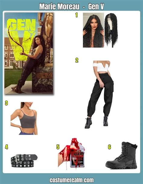 How To Dress Like Marie Moreau Guide For Cosplay & Halloween