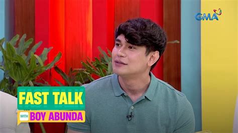 Fast Talk With Boy Abunda Luke Conde Nagsalita Na Tungkol Sa Kanyang