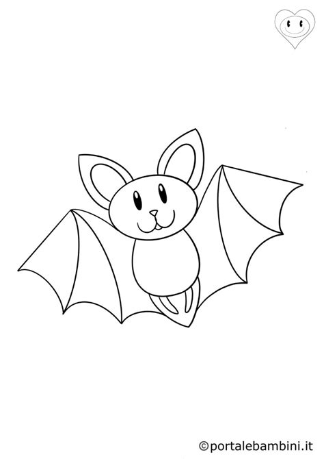 Disegni Pipistrelli Da Colorare Stampa Gratis