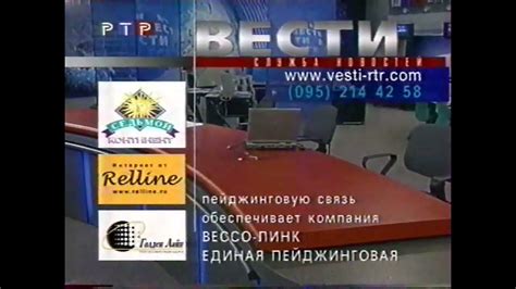 Прогноз Погоды и Окончание Вести (РТР, 2000) - YouTube