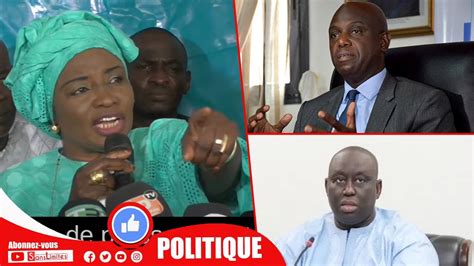 Quand Mimi Touré parle du Conflit Aliou Sall Mansour Faye liko