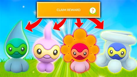 How To Easily Get All Shiny Forms Of Castform In Pokemon Go Shiny