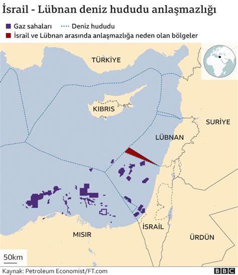 Srail L Bnan Deniz Yetki Alanlar Anla Mas B Lge Ve Avrupa I In Neden