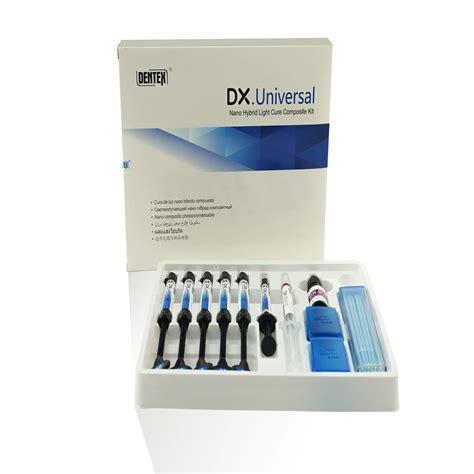 Nano Hybrid Dental Material Light Cure Composite Resin Kit - Dental