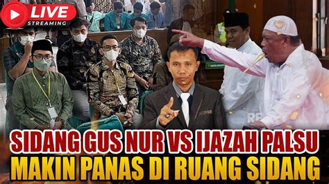 LIVE MAKIN PANAS SIDANG IJAZAH PALSU VS GUS NUR BAMBANG TRI DI SOLO