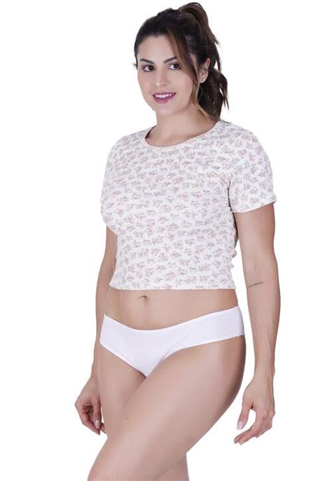 Calcinha Sonho Algodão Concept Lingerie Branco a partir de R 18 90