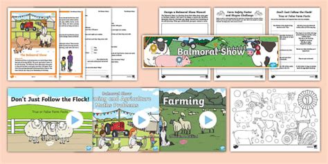 Balmoral Show KS1 Resource Pack Hecho Por Educadores