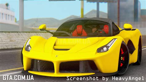 Ferrari Laferrari 2015 V20 скачать для Gta San Andreas