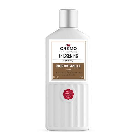 Cremo Thickening Shampoo Bourbon Vanilla Blend 16oz