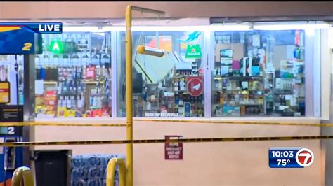 Police Gas Station Clerk Shoots Attempted Robbery Suspect In Miramar