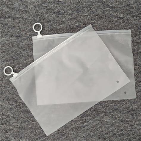 Factory Wholesale Custom Frosted Plastic Clothes Zip Lock Self Sealing