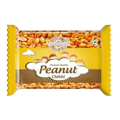 Sampradaayam Jaggery Premium Peanut Chikki 960 Gm Packaging Size 12