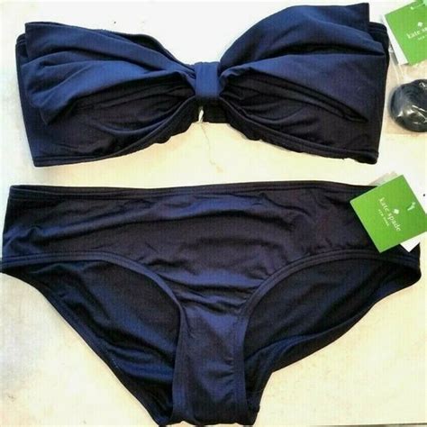 Kate Spade Swim Kate Spade Ny Georgica Bandeau Pc Bikini Swimsuit