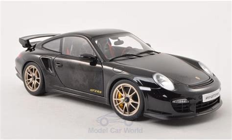 Miniature Porsche Gt Rs Autoart Gt Rs Noire Carbon