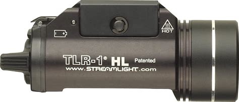 Streamlight Tlr 1 Hl 1000 Lumen Weapon Light With Rail Keys Black