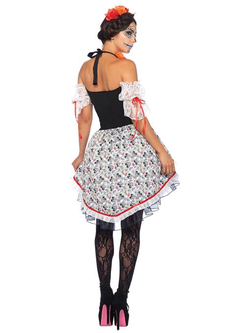 Womens Sugar Skull Senorita Costume