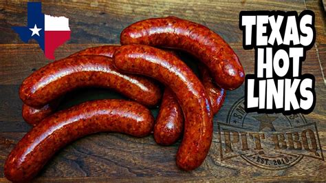 Texas Hot Links Homemade Sausage Recipe Smokin Joe S Pit BBQ YouTube