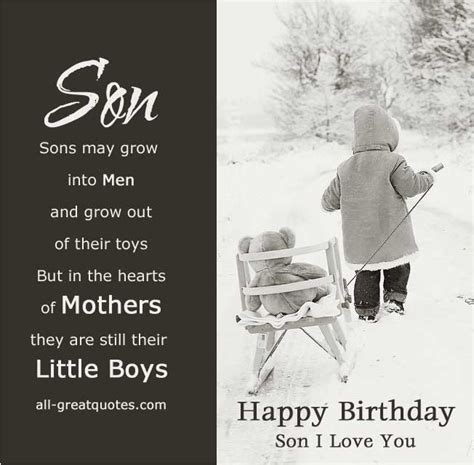 Happy Birthday Quotes From Mother to son | BirthdayBuzz