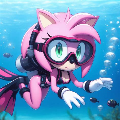 Amy Rose Scuba Diving 18 By Bludinimax On Deviantart