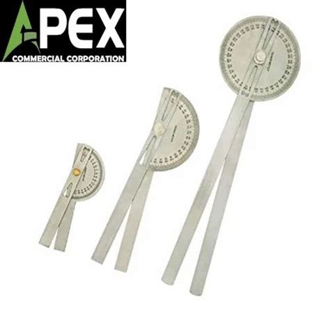 Silver Goniometer Set Of 3 Pcs Stainless Steel At Rs 453 Set In Kolkata