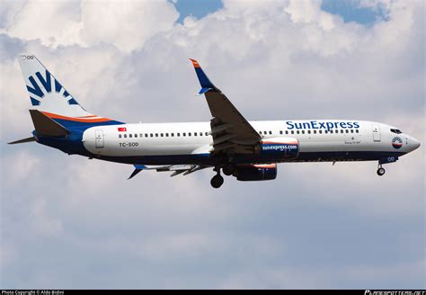 Tc Sod Sunexpress Boeing Hc Wl Photo By Aldo Bidini Id