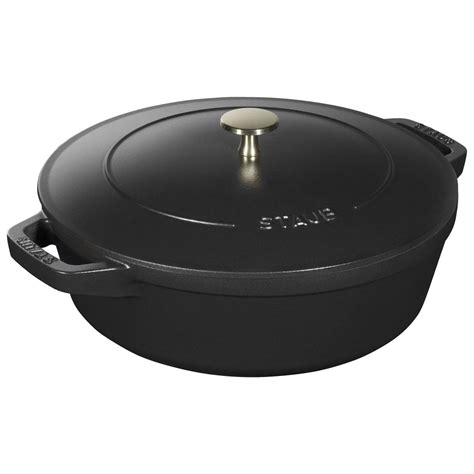 Staub 4pc Stackable Set Black Maison Cookware Bakeware