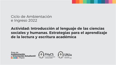 Actividad Introducción Al Lenguaje De Las Ciencias Sociales Y Humanas