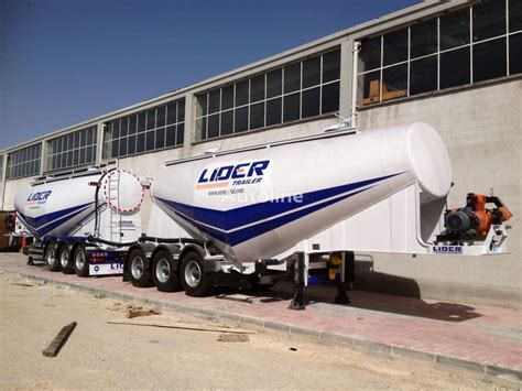 Semi Remorque Citerne Lider New Cement Tanker Trailer Neuf