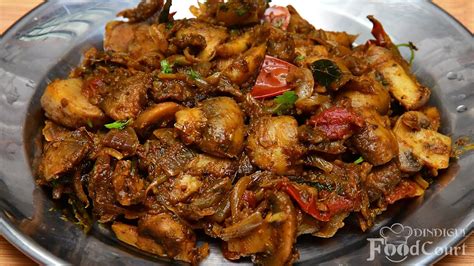 Mushroom Masala Fry Mushroom Fry Kalan Fry YouTube