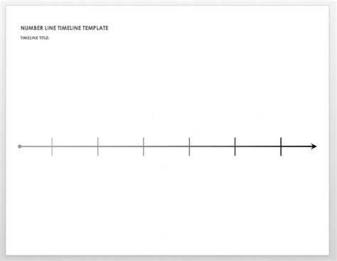 Blank Template Timeline