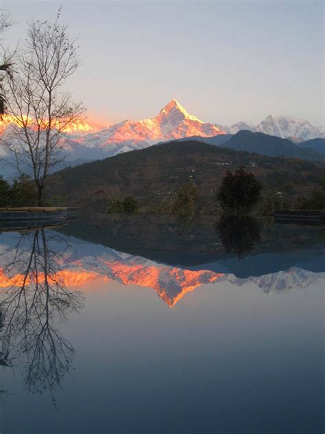 Sunrise in the valley : r/pokhara