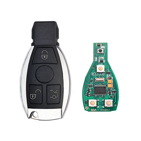 3 Buttons 433 315 Mhz Smart Remote Key Fob For Mercedes Benz After 2000