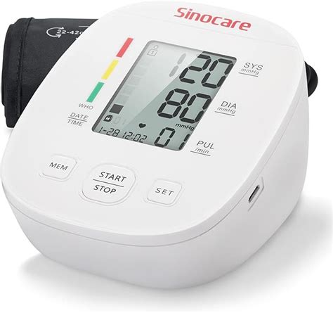 Sinocare Blood Pressure Monitor For Home Use Upper Arm Bp Cuff Machine