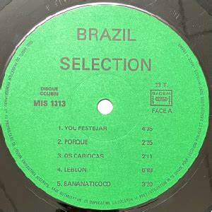 BRAZIL SELECTION S T Jazz Records Seeed