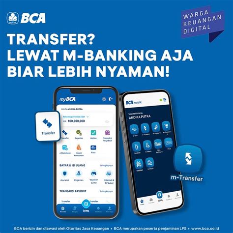 Cara Top Up DANA Lewat Bank BCA Klik BCA ATM Mobile