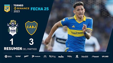 TorneoBinance 2023 Fecha 25 Resumen De Gimnasia Boca YouTube