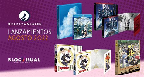 Lanzamientos De Selecta Vision Dvd Y Blu Ray En Agosto De